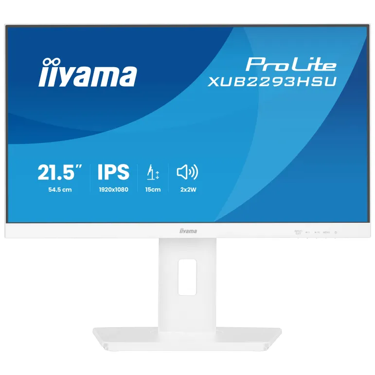 iiyama ProLite XUB2293HSU-W7 Monitor PC 54,6 cm (21.5") 1920 x 1080 Pixel Full HD LED Bianco