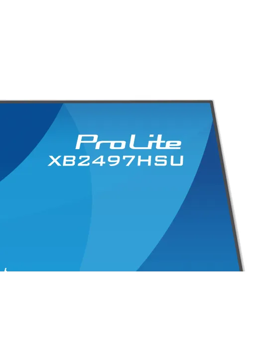 iiyama ProLite XB2497HSU-W1 Monitor PC 60,5 cm (23.8") 1920 x 1080 Pixel Full HD LED Bianco