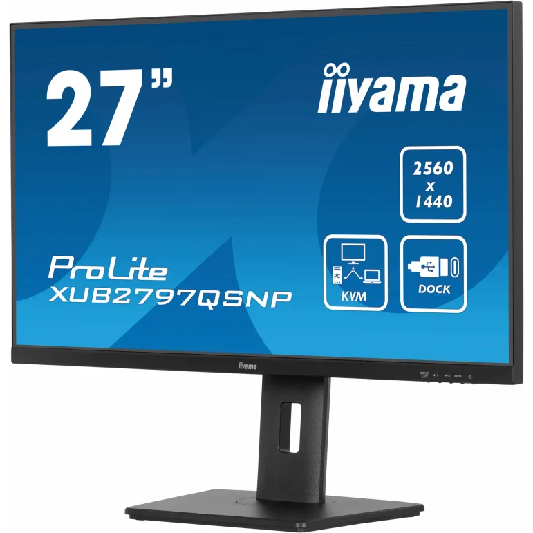 iiyama ProLite XUB2797QSNP-B1 Monitor PC 68,6 cm (27") 2560 x 1440 Pixel Quad HD LED Nero