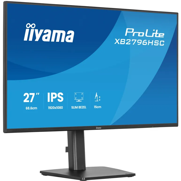iiyama ProLite XB2796HSC-B1 Monitor PC 68,6 cm (27") 1920 x 1080 Pixel Full HD LED Nero