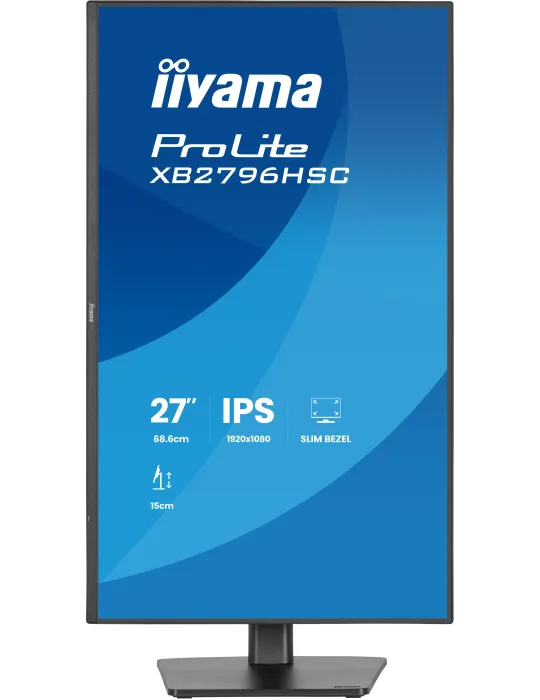 iiyama ProLite XB2796HSC-B1 Monitor PC 68,6 cm (27") 1920 x 1080 Pixel Full HD LED Nero