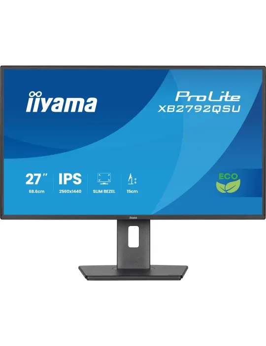 iiyama ProLite XB2792QSU-B1 Monitor PC 68,6 cm (27") 2560 x 1440 Pixel Quad HD LED Nero
