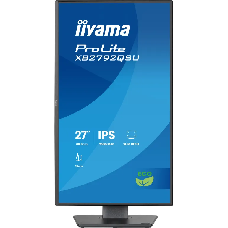 iiyama ProLite XB2792QSU-B1 Monitor PC 68,6 cm (27") 2560 x 1440 Pixel Quad HD LED Nero