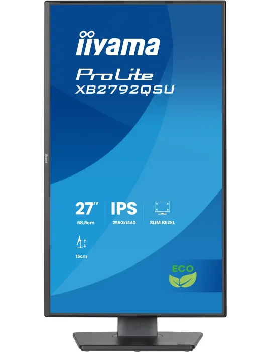 iiyama ProLite XB2792QSU-B1 Monitor PC 68,6 cm (27") 2560 x 1440 Pixel Quad HD LED Nero