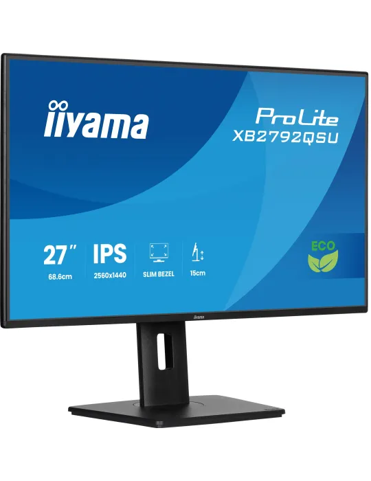 iiyama ProLite XB2792QSU-B1 Monitor PC 68,6 cm (27") 2560 x 1440 Pixel Quad HD LED Nero