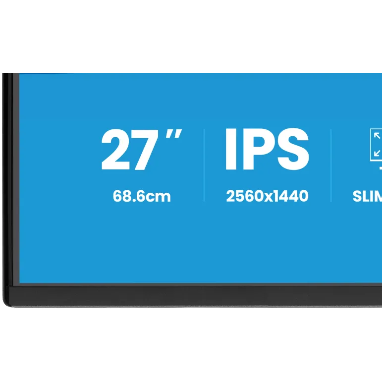 iiyama ProLite XB2792QSU-B1 Monitor PC 68,6 cm (27") 2560 x 1440 Pixel Quad HD LED Nero