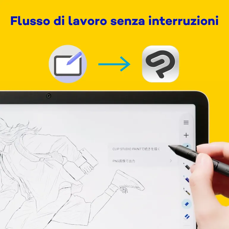 Wacom MovinkPad 11 - Tablet Android portatile da 11" per giovani artisti