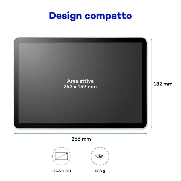 Wacom MovinkPad 11 - Tablet Android portatile da 11" per giovani artisti