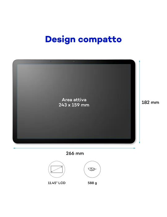 Wacom MovinkPad 11 - Tablet Android portatile da 11" per giovani artisti