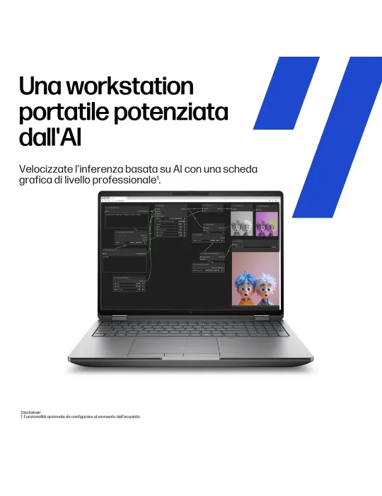 HP ZBook Fury G1i 16 Wolf Pro Security Edition Intel Core Ultra 7 255HX Workstation mobile 40,6 cm (16") WUXGA 32 GB DDR5-SDRAM