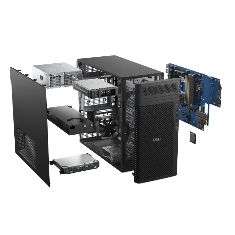 DELL Pro Max FCT2250 T2 Intel Core Ultra 7 265 32 GB DDR5-SDRAM 1 TB SSD NVIDIA RTX 2000 Ada Windows 11 Pro Tower PC Nero