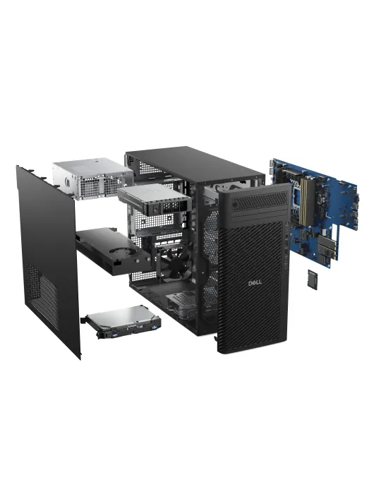 DELL Pro Max FCT2250 T2 Intel Core Ultra 7 265 32 GB DDR5-SDRAM 1 TB SSD NVIDIA RTX 2000 Ada Windows 11 Pro Tower PC Nero