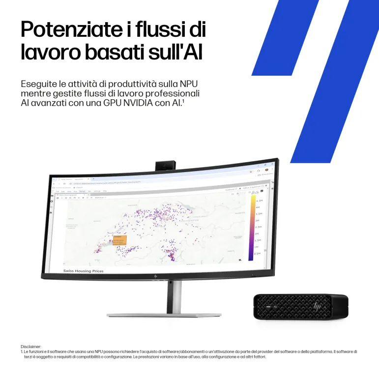 HP Z2 Mini G1i Wolf Pro Security Edition Intel Core Ultra 7 265 32 GB DDR5-SDRAM 1 TB SSD NVIDIA RTX A1000 Windows 11 Pro Mini