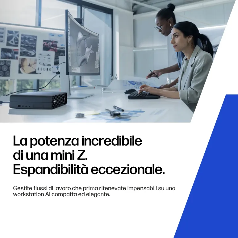 HP Z2 Mini G1i Wolf Pro Security Edition Intel Core Ultra 7 265 32 GB DDR5-SDRAM 1 TB SSD NVIDIA RTX A1000 Windows 11 Pro Mini