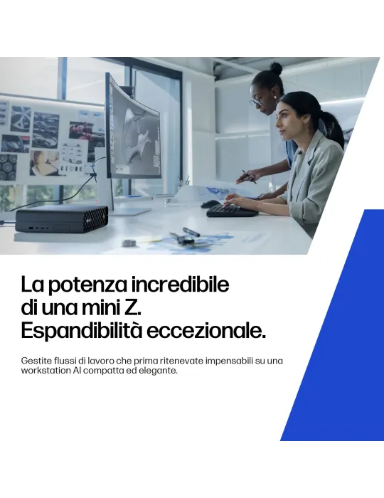 HP Z2 Mini G1i Wolf Pro Security Edition Intel Core Ultra 7 265 32 GB DDR5-SDRAM 1 TB SSD NVIDIA RTX A1000 Windows 11 Pro Mini