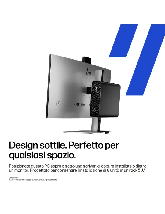 HP Z2 Mini G1i Wolf Pro Security Edition Intel Core Ultra 7 265 32 GB DDR5-SDRAM 1 TB SSD NVIDIA RTX A1000 Windows 11 Pro Mini