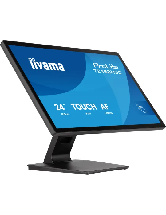 iiyama ProLite T2452MSC-B2 Monitor PC 61 cm (24") 1920 x 1080 Pixel Full HD Touch screen