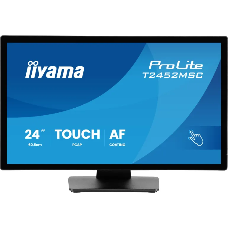 iiyama ProLite T2452MSC-B2 Monitor PC 61 cm (24") 1920 x 1080 Pixel Full HD Touch screen