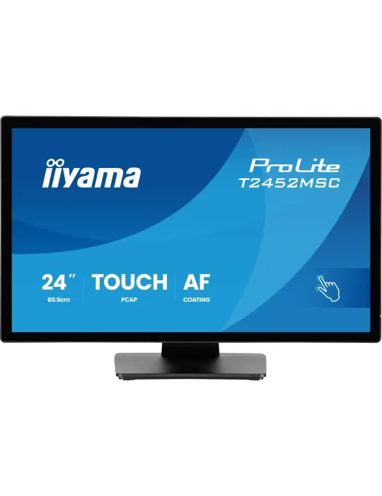 iiyama ProLite T2452MSC-B2 Monitor PC 61 cm (24") 1920 x 1080 Pixel Full HD Touch screen