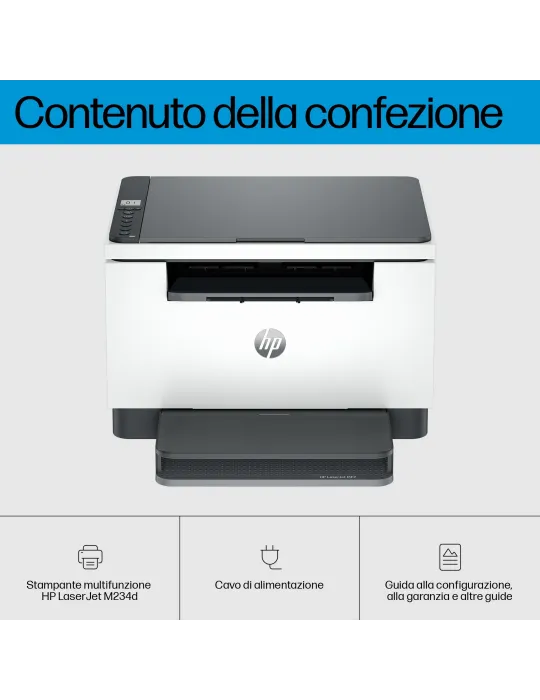 HP LaserJet Stampante multifunzione M234d