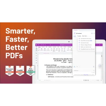 Foxit PDF Editor Plus - abbonamento 12 mesi - modifica professionale di PDF per Windows, macOS, iOS, Android e Web
