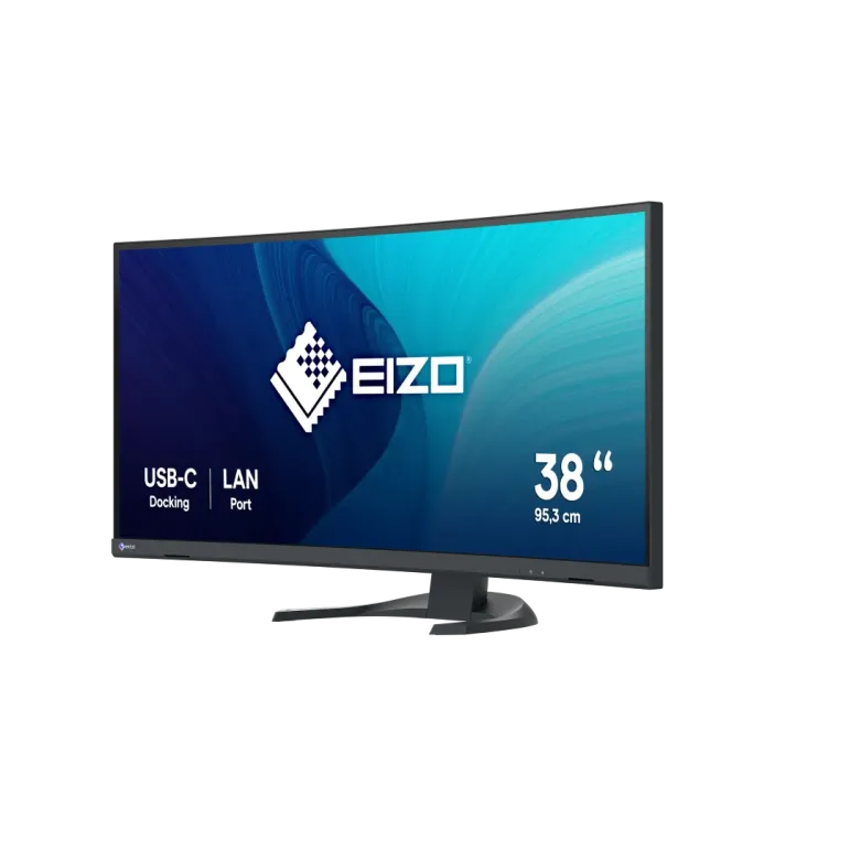 EIZO FlexScan EV3851X monitor 37,5" Curvo UltraWide per Post-Produzione e Video-Editing - NERO