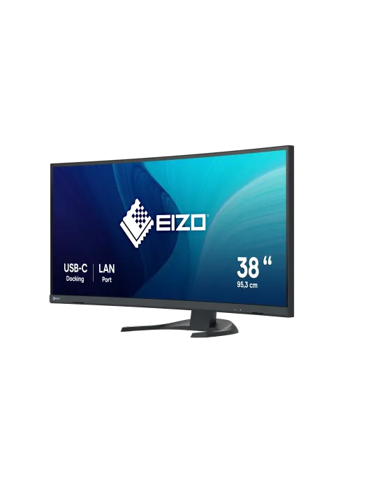 EIZO FlexScan EV3851X monitor 37,5" Curvo UltraWide per Post-Produzione e Video-Editing - NERO