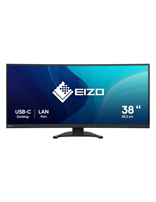 EIZO FlexScan EV3851X monitor 37,5" Curvo UltraWide per Post-Produzione e Video-Editing - NERO