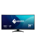 EIZO FlexScan EV3851X monitor 37,5" Curvo UltraWide per Post-Produzione e Video-Editing - NERO
