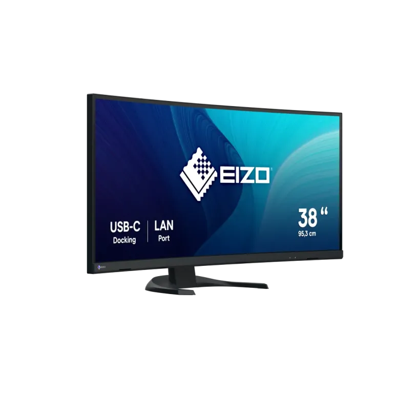 EIZO FlexScan EV3851X monitor 37,5" Curvo UltraWide per Post-Produzione e Video-Editing - NERO