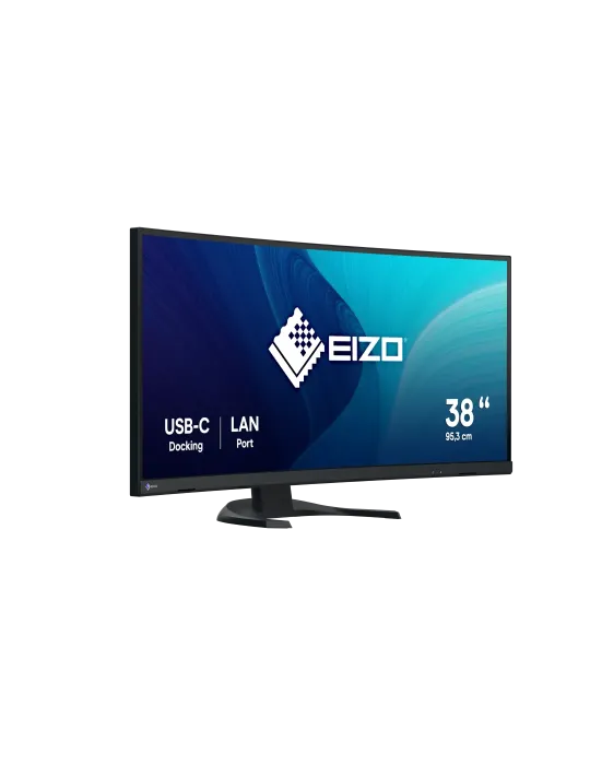 EIZO FlexScan EV3851X monitor 37,5" Curvo UltraWide per Post-Produzione e Video-Editing - NERO