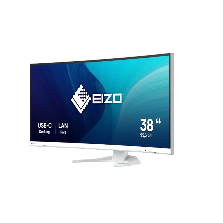 EIZO FlexScan EV3851X monitor 37,5" Curvo UltraWide per Post-Produzione e Video-Editing - BIANCO