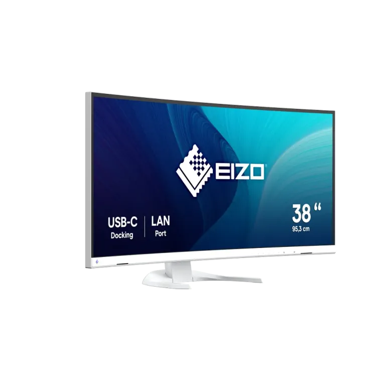 EIZO FlexScan EV3851X monitor 37,5" Curvo UltraWide per Post-Produzione e Video-Editing - BIANCO
