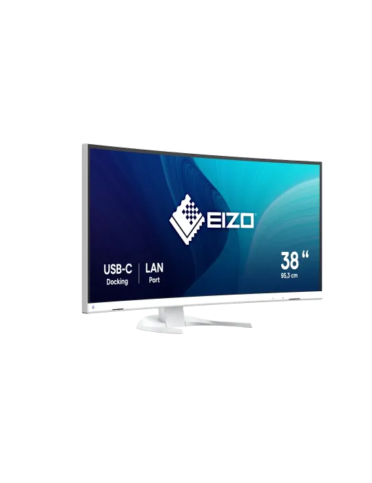 EIZO FlexScan EV3851X monitor 37,5" Curvo UltraWide per Post-Produzione e Video-Editing - BIANCO