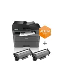 Brother MFC-L2827DWXL stampante Laser A4 BOX 2 TONER INCLUSI