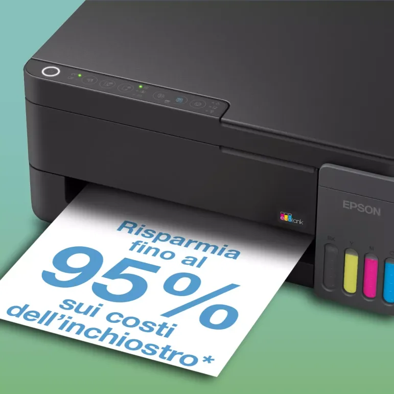 Epson EcoTank ET-2910 stampante multifunzione A4 Wi-Fi e AirPrint con serbatoi di inchiostro