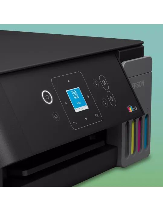 Epson EcoTank ET-2920 stampante multifunzione A4 Wi-Fi e AirPrint con serbatoi di inchiostro e display LCD