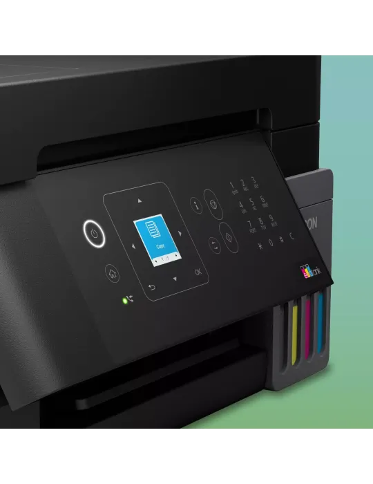 Epson EcoTank ET-4900 stampante multifunzione A4 Wi-Fi e AirPrint con serbatoi di inchiostro, display LCD e ADF