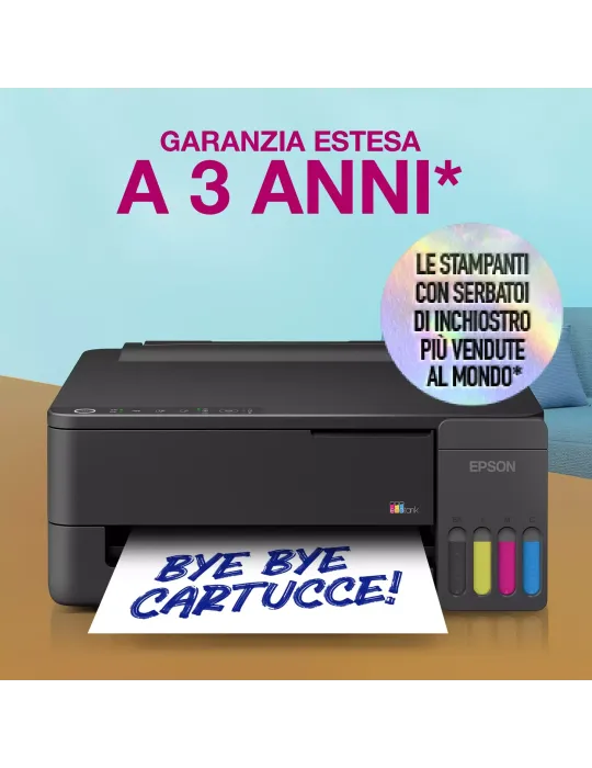Epson EcoTank ET-1910 stampante A4 Wi-Fi e AirPrint con serbatoi di inchiostro