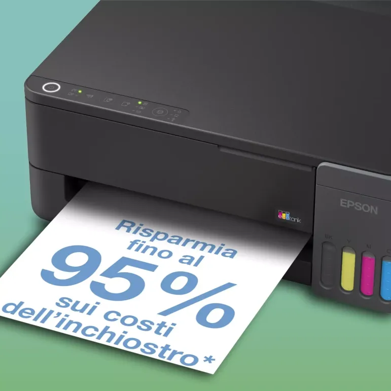 Epson EcoTank ET-1910 stampante A4 Wi-Fi e AirPrint con serbatoi di inchiostro