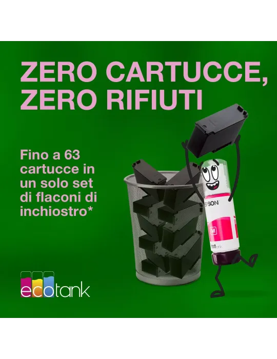 Epson EcoTank ET-1910 stampante A4 Wi-Fi e AirPrint con serbatoi di inchiostro