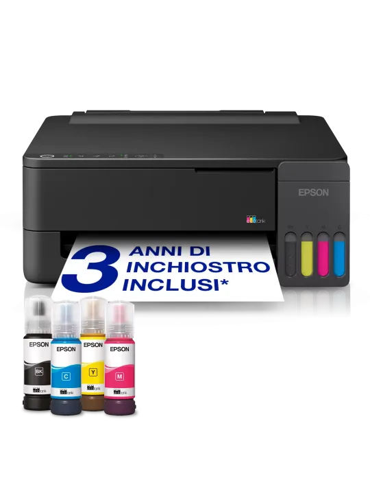 Epson EcoTank ET-1910 stampante A4 Wi-Fi e AirPrint con serbatoi di inchiostro