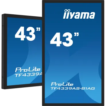 iiyama TF4339AS-B1AG Monitor PC 108 cm (42.5") 3840 x 2160 Pixel 4K Ultra HD LED Touch screen Nero