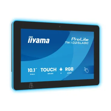 iiyama ProLite TW1025LASC-B3PNR Monitor PC 25,6 cm (10.1") 1280 x 800 Pixel WXGA LED Touch screen Multi utente Nero