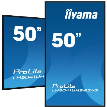 iiyama LH5041UHS-B2AG visualizzatore di messaggi Pannello piatto per segnaletica digitale 127 cm (50") LCD 500 cd m² 4K Ultra