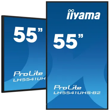 iiyama LH5541UHS-B2 visualizzatore di messaggi Design chiosco 138,7 cm (54.6") LCD 500 cd m² 4K Ultra HD Nero Processore