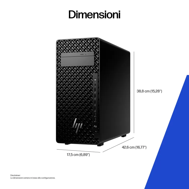 HP Z2 Tower G1i Wolf Pro Security Edition Intel Core Ultra 9 285K 32 GB DDR5-SDRAM 1 TB SSD NVIDIA RTX PRO 4000 Blackwe