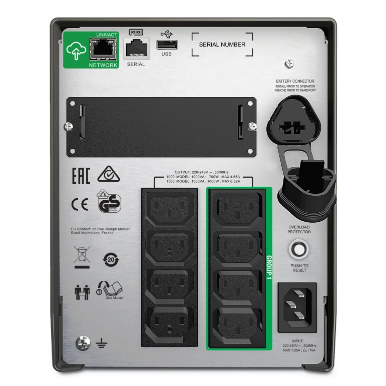 APC SMART-UPS 1500VA LCD 230V Smart Connect