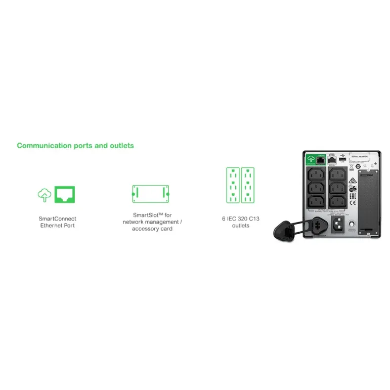 APC SMART-UPS 750VA LCD 230V Smart Connect