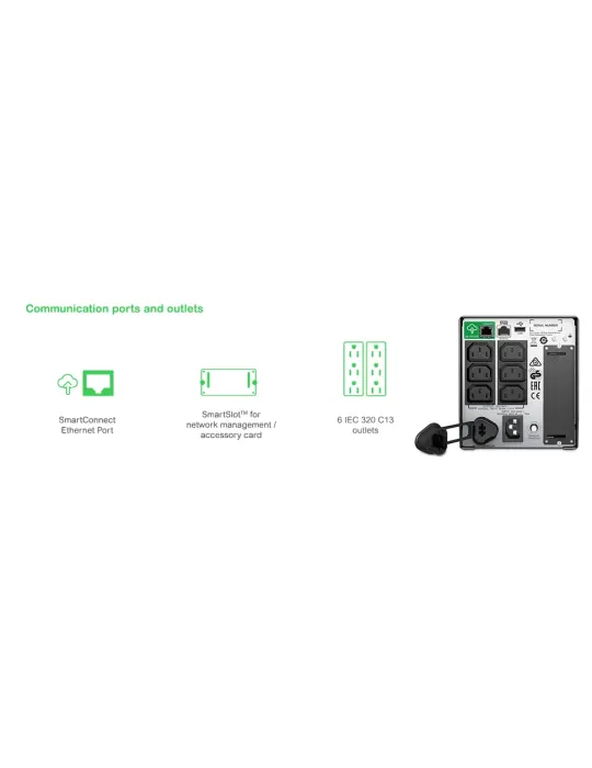 APC SMART-UPS 750VA LCD 230V Smart Connect